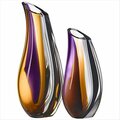 Kosta Boda 11.375H Orchid Small Vase 7040856